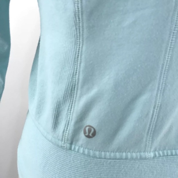 Lululemon Jacket Throw Me Over Hoodie Fresh Teal - Picture 5 of 8